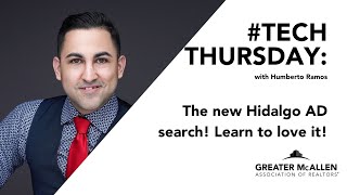 #TechThursday The New Hidalgo AD Search Manager
