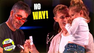 Father & Daughter Blow Simon Cowell's Mind With A Heartfelt Magic Audition!