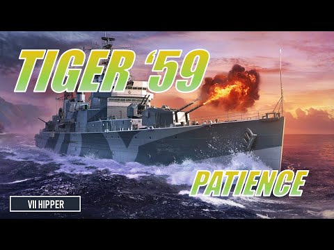 Tiger '59 Requires Patience (World of Warships: Legends Xbox Series X 4K)