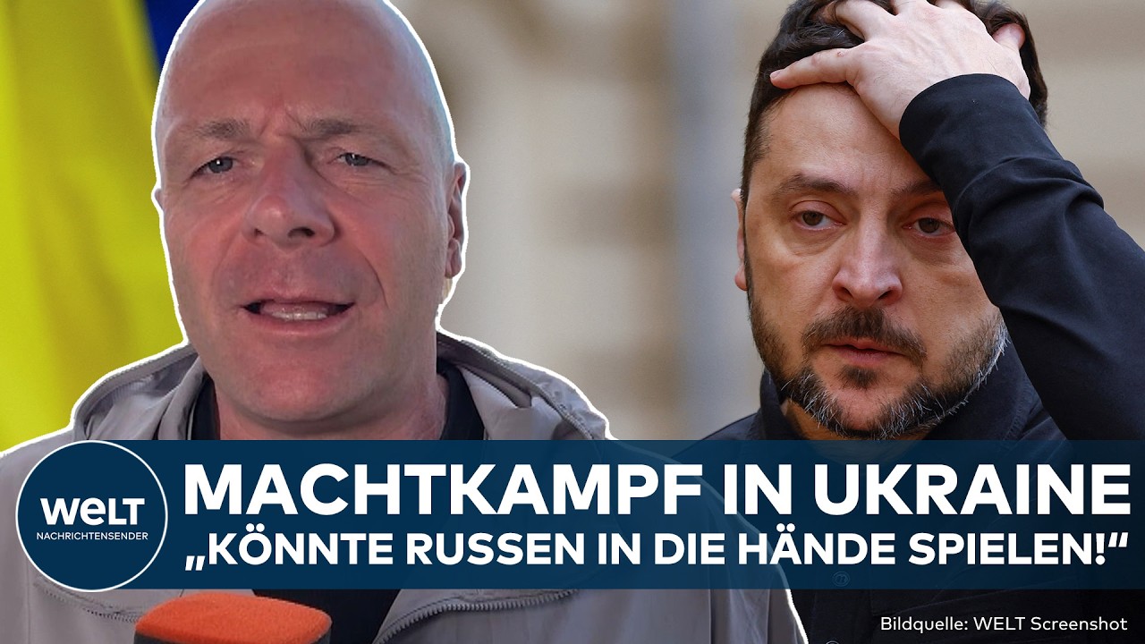 UKRAINE: Machtkampf in Kiew! Putin reibt sich die Hände! Selenskyj in der Klemme
