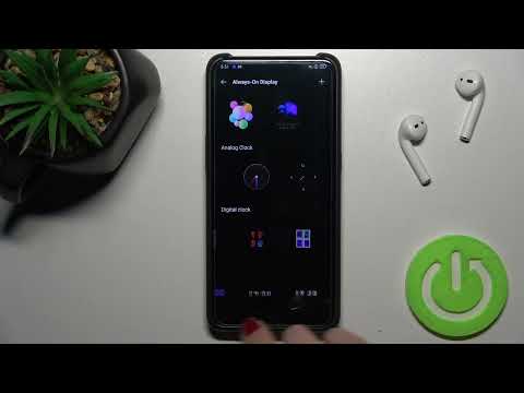 Change Always On Display on Oppo Reno 10X Zoom / How to Customize AOD in Oppo Reno 10X Zoom