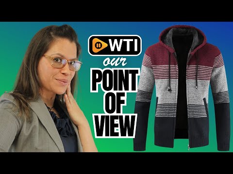 Kinkia Men's Zip Up Hoodies Casual Long Sleeve Full Zipper Sherpa Fleece Lined Knit Cardigan Sweater Jacket with Pockets Wine Red Medium - WTI product video review