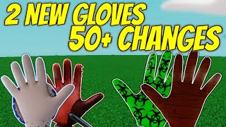 EVERY SINGLE Change & Reworks in Mushroom + Chainsaw Glove Update | Slap Battles