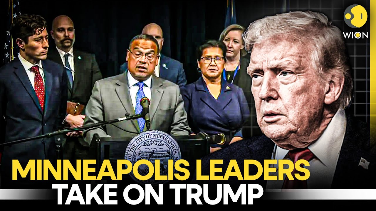 USA LIVE: Minneapolis Leaders Sue Federal Government Over ICE Surge After Fatal Shooting | WION