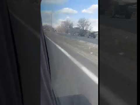 Մեծ թվով զրահատեխնիկա է տեղակայված Արմավիրի մայրուղում