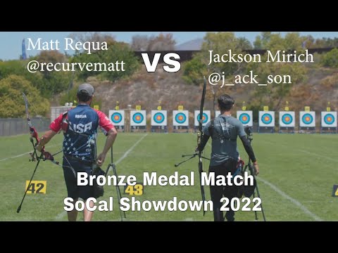 Matt Requa vs Jackson Mirich Bronze Medal Match SoCal Showdown 2022 | Olympic Recurve