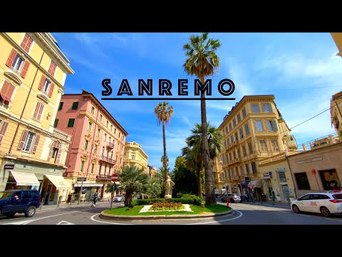Sanremo Italy, San Remo Italian Riviera - 4K #sanremo #italy #italianriviera #liguria #cotedazur