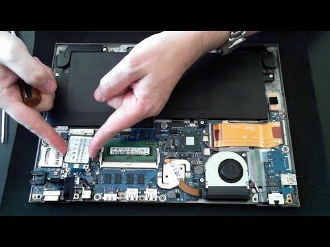Toshiba satellite L640 disassembly and fan cleaning