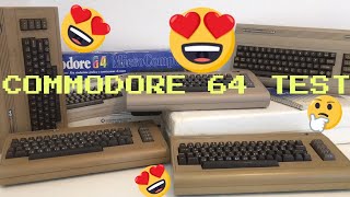 1 hour with 6 COMMODORE 64 computers, test and inside look
