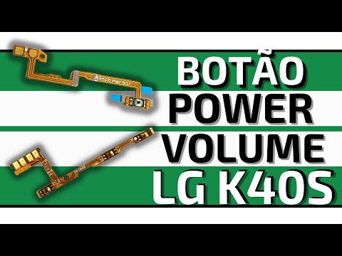 [ LG K40S X430BMW ] Como Trocar Botao Power Volume Ligar Flex How to Change Power Volume On Buttons