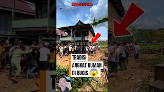 Download lagu The Tradition of Lifting Houses in Bugis ☝❗❗#shorts #videoshort #viralvideo mp3