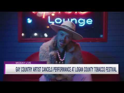 Queer country artist Adam Mac cancels performance at Logan Co. Tobacco & Heritage Festival