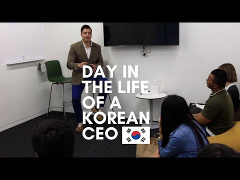 A Day in the Life of a CEO in Korea | Tony Medina