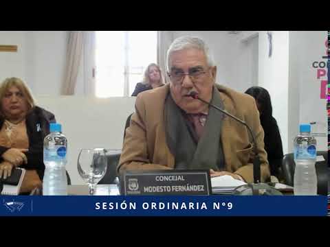 SESIÓN ORDINARIA N° 09
