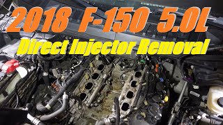 2018 Ford F-150 Direct Injector Removal