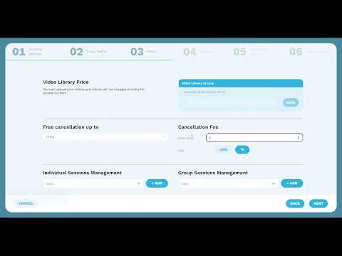 TheTrainory.com Onboarding - Step 3: Prices