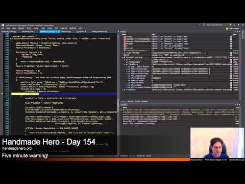 Handmade Hero Day 154 - Finding Asset Files with Win32