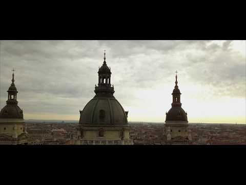 Flying over Budapest on DJI Mavic Pro Drone. Пролетая над Будапештом на дроне.