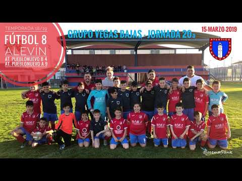 18/19 ALEVIN | J.20ª ATLÉTICO  PUEBLONUEVO B 4 - ATLETICO PUEBLONUEVO A 9 (15-03-19)