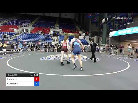 122 Lbs Round Of 32 - Haylie Jaffe, Pennsylvania Vs Neelie Parker, Texas 25d6
