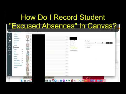 Excused Absences in Canvas