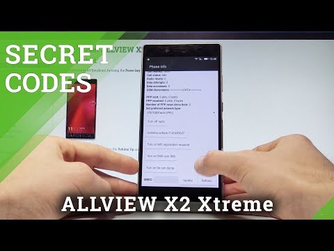 Secret Codes ALLVIEW X2 Xtreme - Tricks / Hidden Menu |HardReset.info