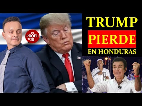 ¡SE ACABÓ! TRUMP SE HUNDE EN HONDURAS. PIERDE SU CANDIDATO. JOH NO ESTÁ A SALVO