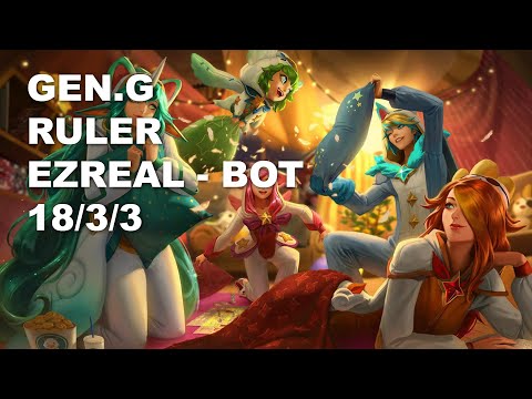 Gen.G Ruler Bot Ezreal vs Aphelios - KR Grandmaster Patch 10.9