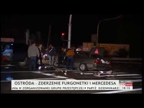 Reporter TVP Info świadkiem wypadku w Ostródzie