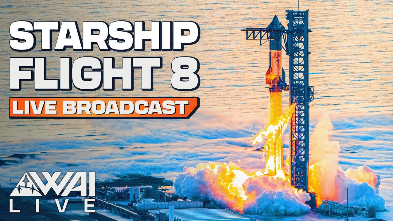 SpaceX Starship Flight 8 LIVE from Starbase, TX!