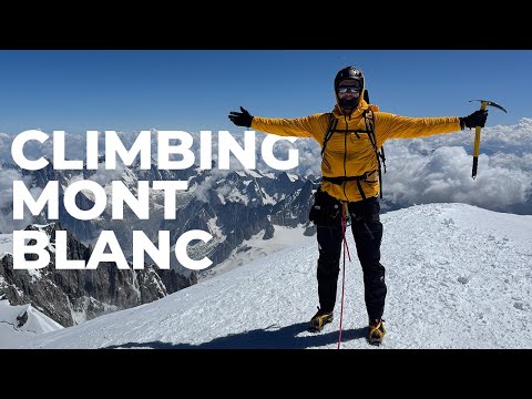 Mont Blanc climb via Goûter Route (Normal Route) | July 2025 Ascent