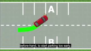 Perpendicular Parking - How to Park a Car in Parking Space