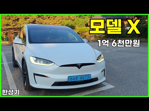 테슬라 모델 X 7인승 시승기, 1억 6천만원(Tesla Model X Test Drive) - 2023.08.07