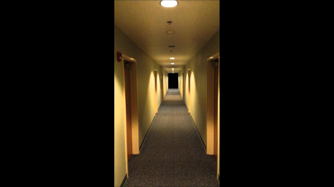 Spooky hallway