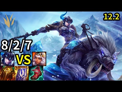 Sejuani Jungle vs Qiyana - KR Master | Patch 12.2
