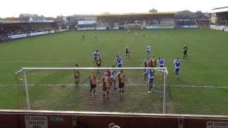 preview picture of video 'Boston United 2 Worcester City 0 Vanarama Conference North 28-2-15'