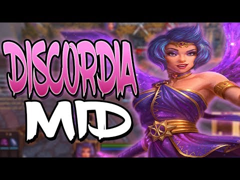 Smite: Discordia Mid Gameplay - THE BURST DAMAGE IS CRAZY!