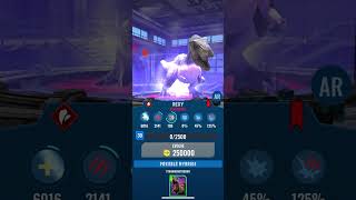 Rexy lvl 30! Jurassic World Alive #jurassicworldalive #jurassicworld
