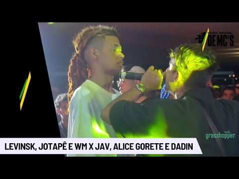 Levinsk, Jotapê e WM (Tropa da Vents) X Jav, Alice Gorete e Dadin (Nordeste GO) [Amistoso CBR MC's]