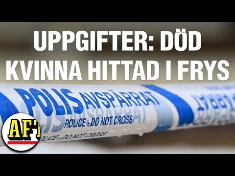 Uppgifter: Död kvinna hittad i frys – man misstänks för mord