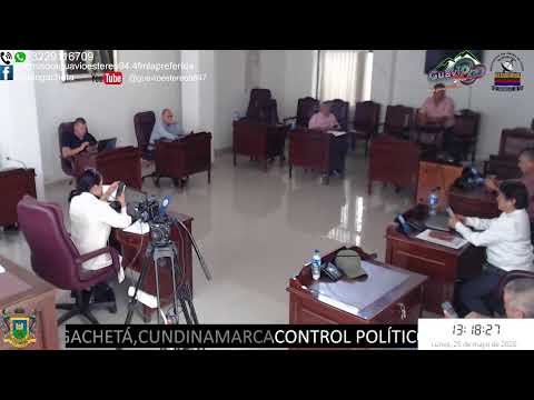 CONTROL POLÍTICO OFICINA ICA GACHETÁ – FEDEGÁN, DESDE EL CONCEJO MUNICIPAL DE GACHETÁ, CUNDINAMARCA