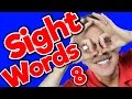New Sight Words 8 | Sight Words Kindergarten | High Frequency Words | Jump Out Words | Jack Hartmann
