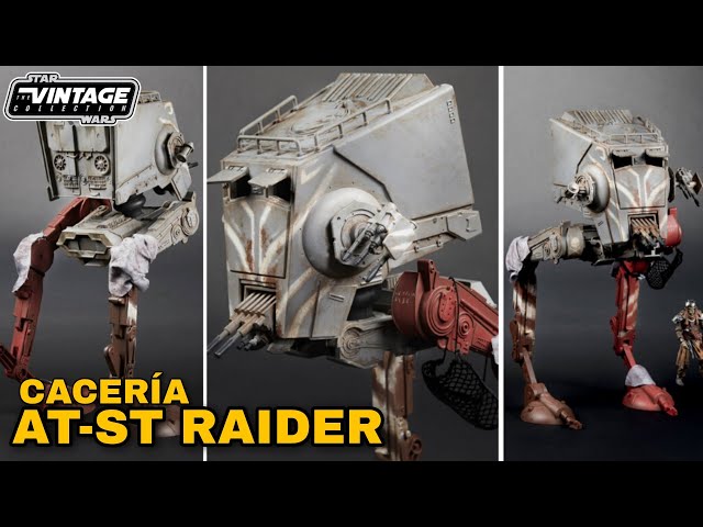 Vídeo relacionado con Star Wars at-ST Raider - The Mandalorian 3.75 Scale - Vintage Collection