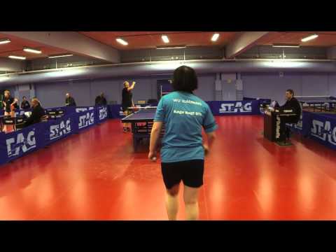 160316 Elitediv Damer, Tina Stochmal - Wu Xiaoning