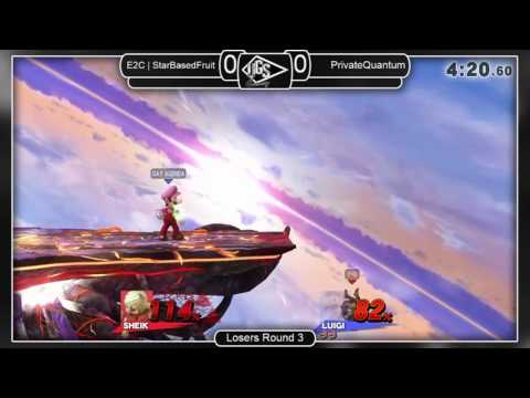 UGS #6 - SSB4 Losers Round 3 - E2C StarBasedFruit vs. PrivateQuantum