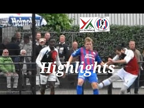 #highlights #summary sv Olympia'25 - VVA Achterberg play-offs #football .