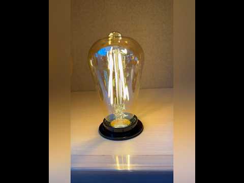 LED лампа premium Edisons ST64 long gold Е27 2w 2200k