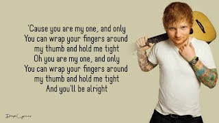 Ed Sheeran - Small Bump (Lyrics)