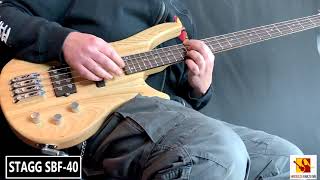 Video thumbnail for Stagg SBF40 Basszusgitár DEMO / Hangszerarzenál by HangszerArzenálTV