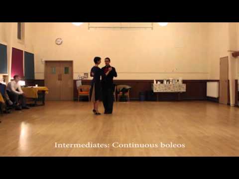 Tango directions » Boleos with pivot - 30.09.2015
